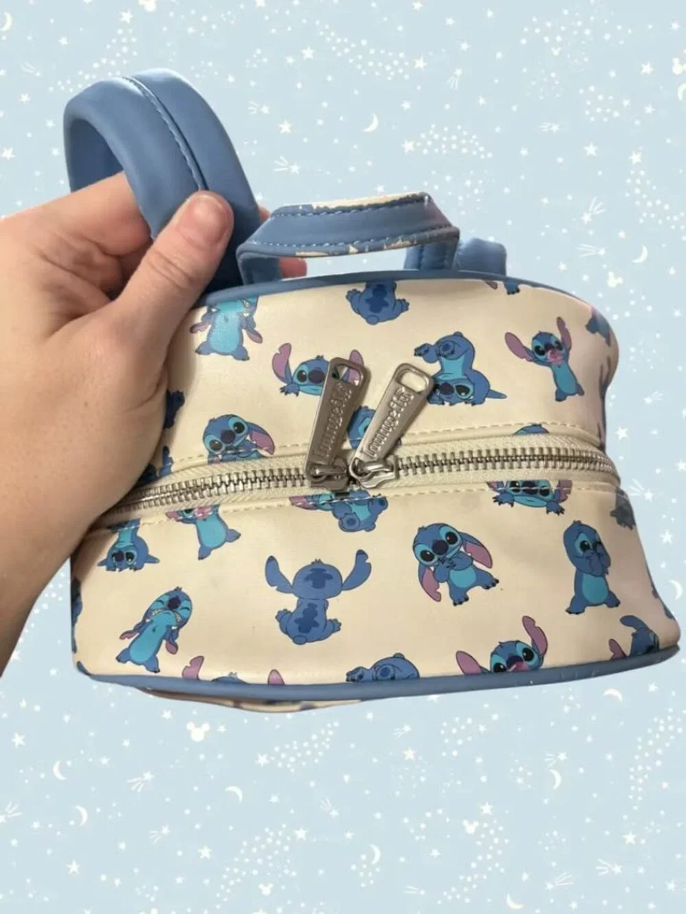 Disney Loungefly Lilo & Stitch Mini Backpack and Wallet